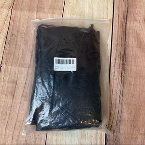 Travel Shoe Bags 4pk Black 2 Zipper Bags 2 Cinch Bags New